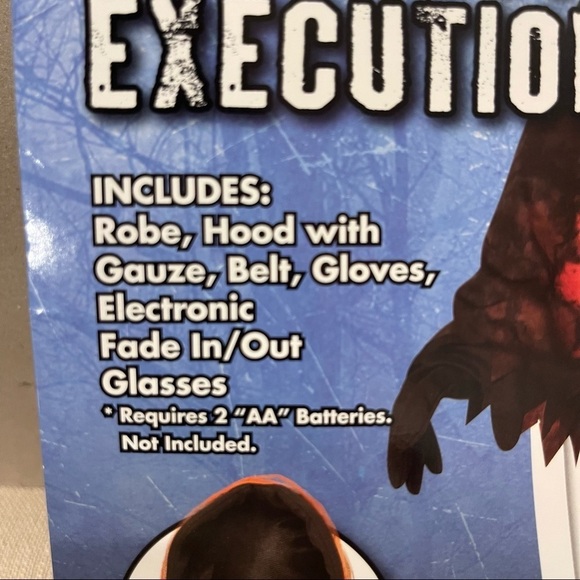 AF: Spirit Costume Fade Eye Executioner Childrens Medium 8-10 - Picture 2 of 7